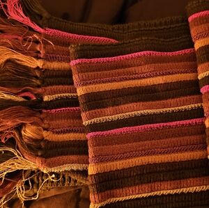 Coldwater Creek Multicolor Knit Scarf